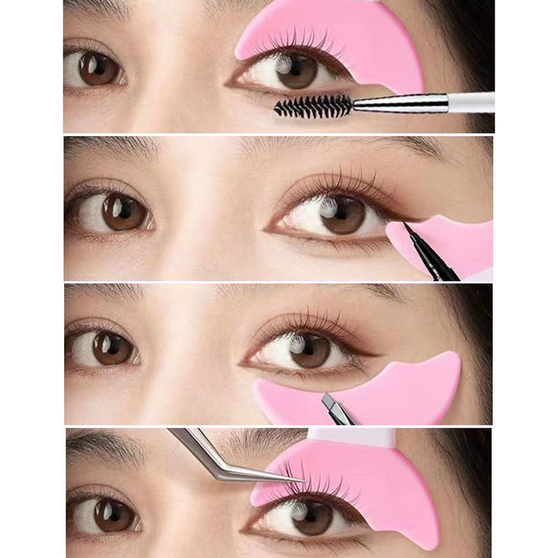 ২ পিচ-Eyeliner Template Silicone Stencil-2pcs