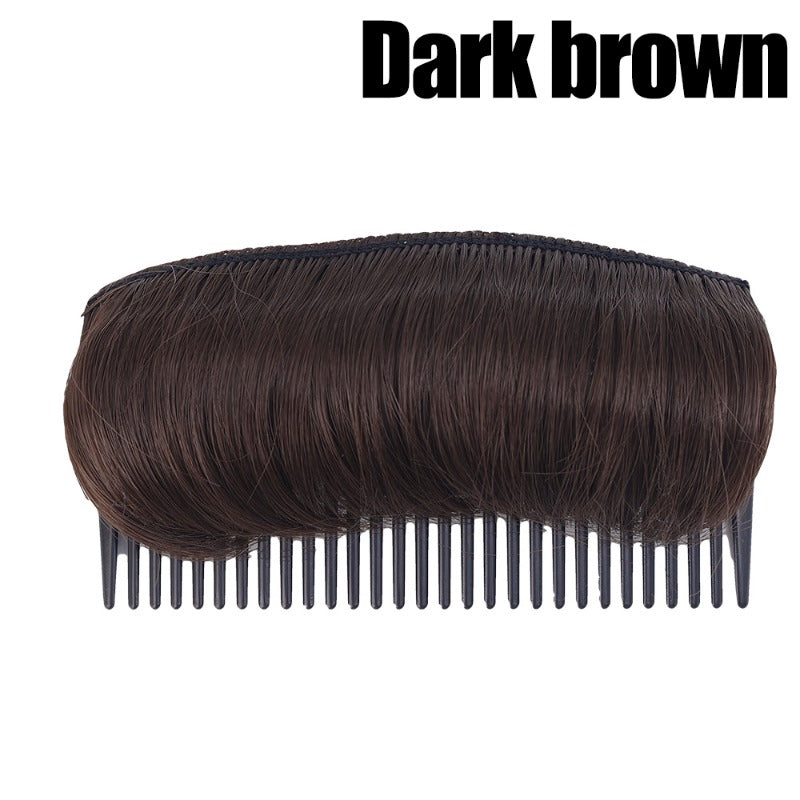 ২ পিচ লাইটব্রাউন কালার -Invisible Fluffy Hairs Pad-2pcs-Light Brown Color