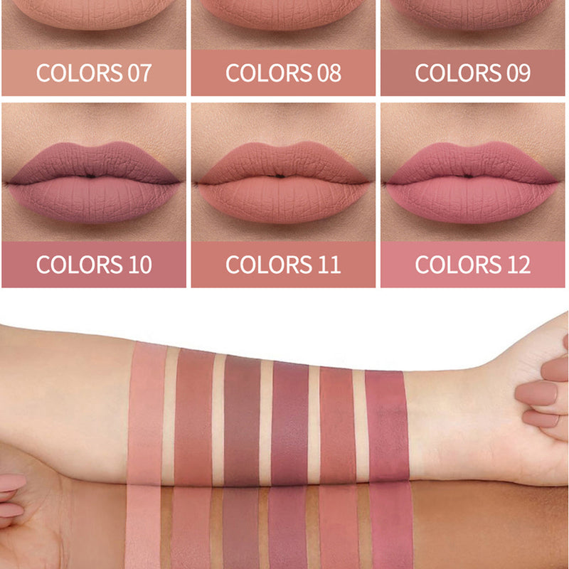 Handaiyan 6 Color Matte Liquid Lipstick
