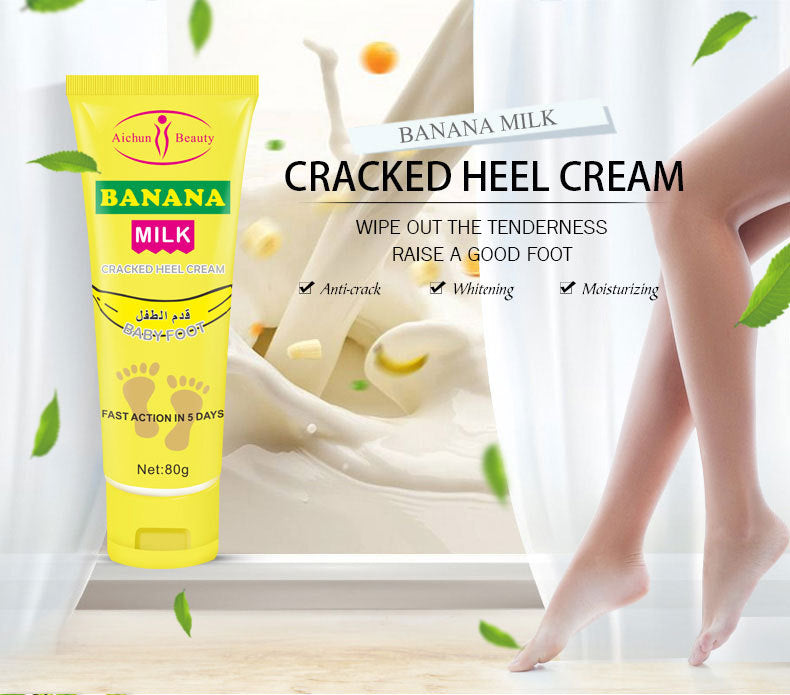 Banana & Milk Extract Foot Cream!