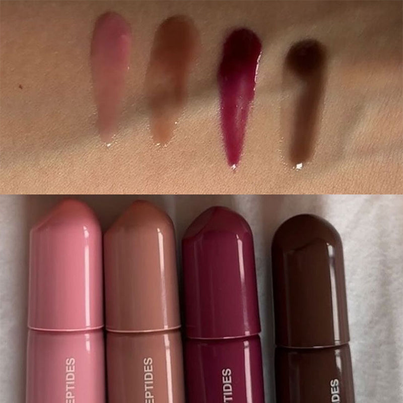 ১ পিস-(Color Shade-TOAST)- Moisturizing Oil Mirror Lipstick Plumping Lip