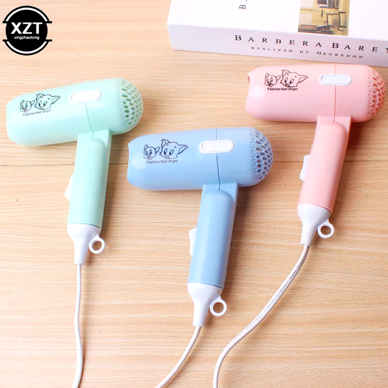 (রোজপিঙ্ক কালার) Two-Speed Wind Mini Hair Dryer
