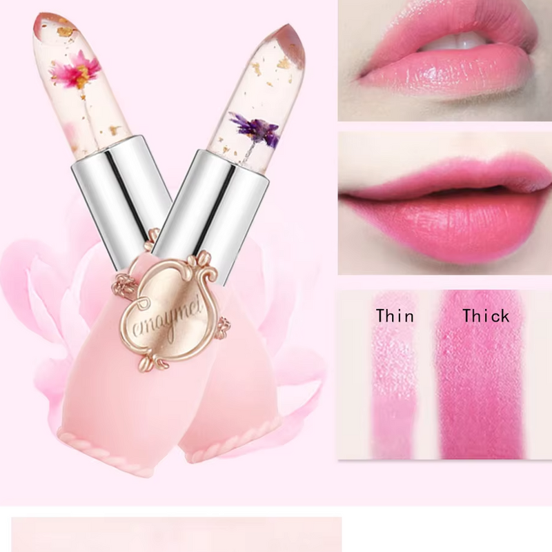 ( ১ পিস) Jelly Dried Flower Color Changing Lip Balm