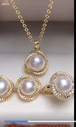 এক সেটেই Necklace, Earrings & Ring!