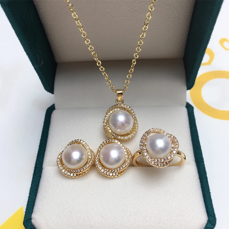 এক সেটেই Necklace, Earrings & Ring!