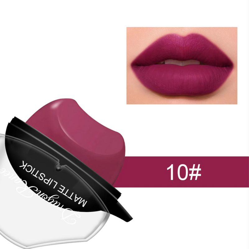 Lazy Korean Style Waterproof Lipstick-Color Shade-12