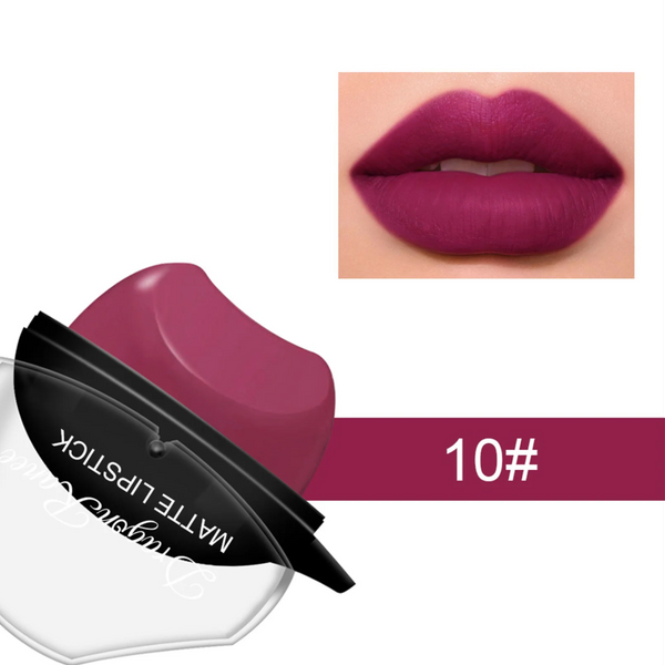 Lazy Korean Style Waterproof Lipstick-Color Shade-10