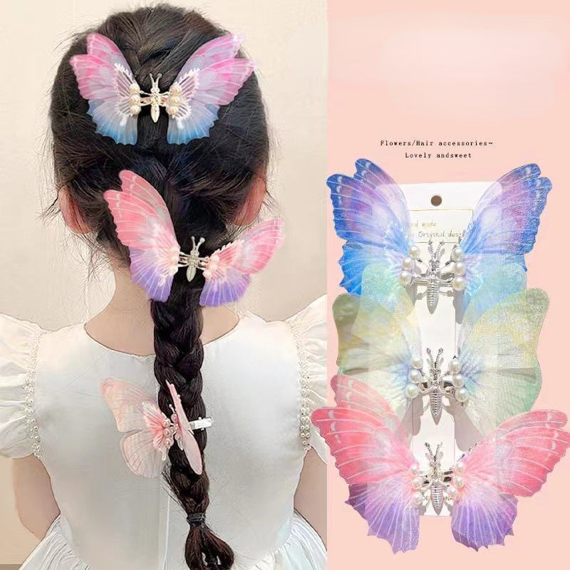 Butterfly Hair Clip-3 pcs