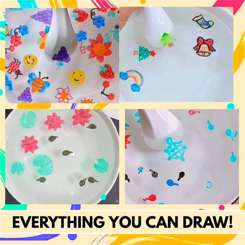 Water Floating Pens-4 pcs