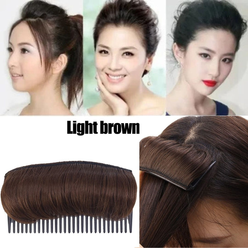 ১ পিচ লাইটব্রাউন কালার -Invisible Fluffy Hairs Pad-1pcs-Light Brown Color