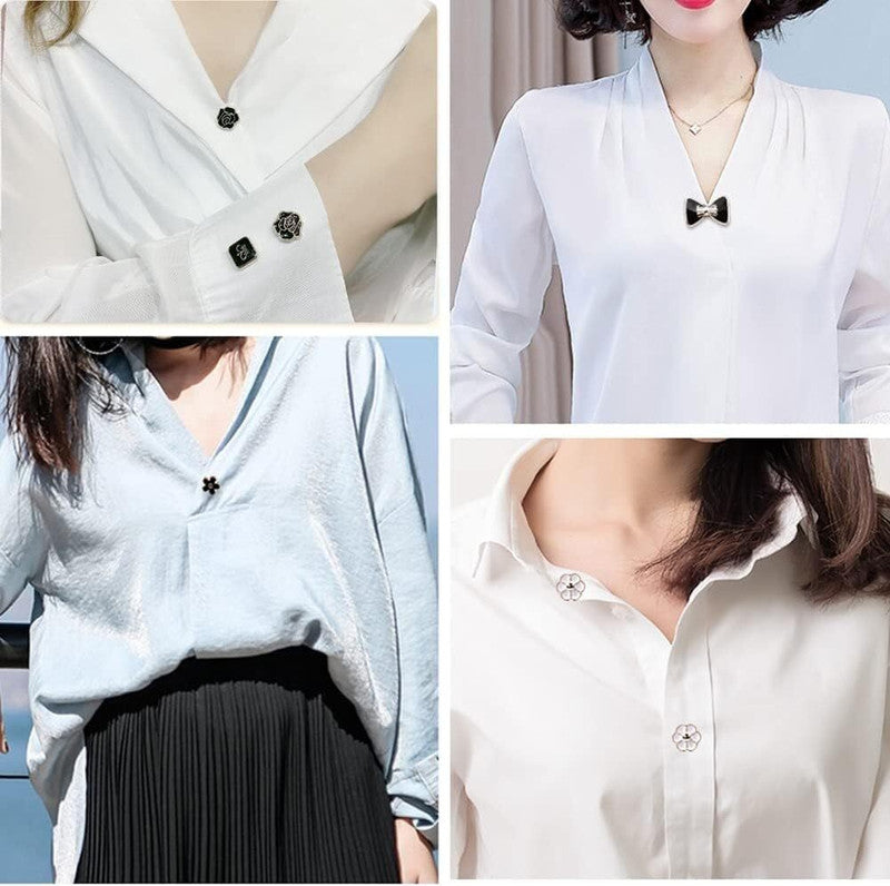 Women's Safety Brooch Button