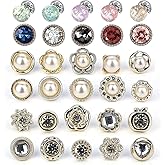 Women's Safety Brooch Button