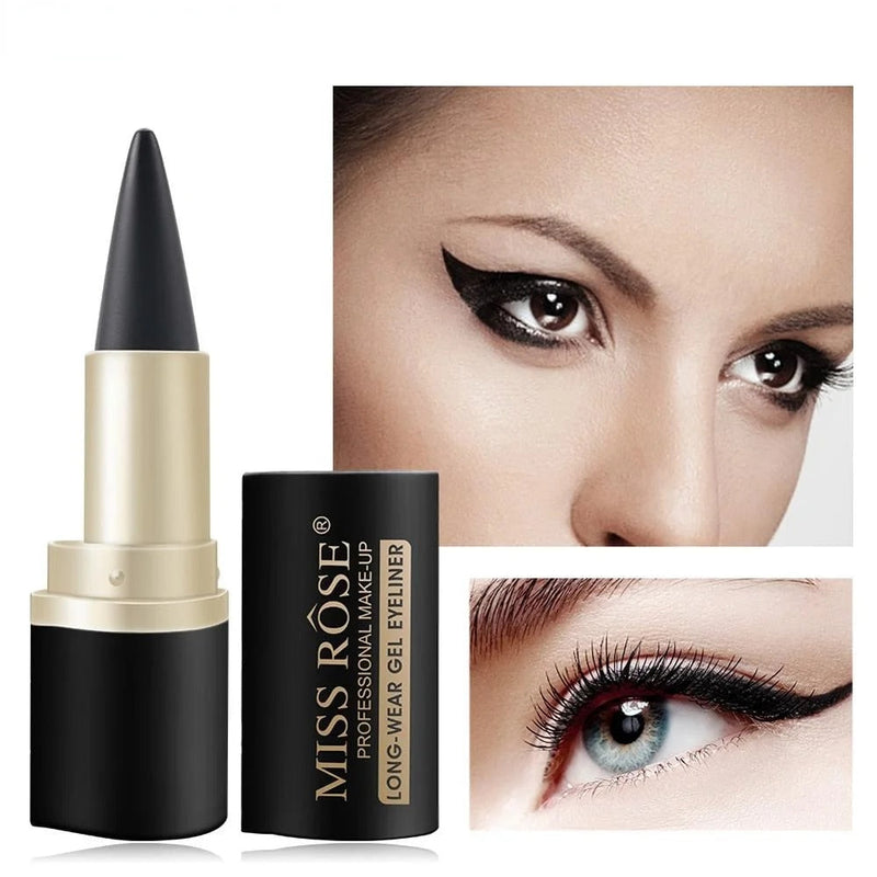 Natural Black Eyeliner & Gel Pencil-1pcs
