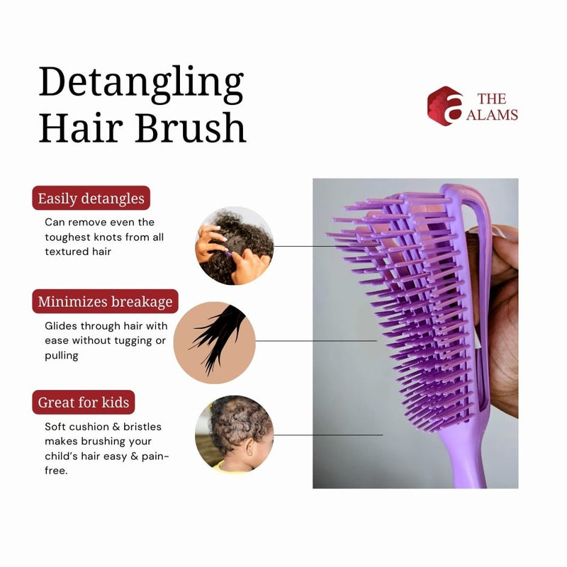 The Alams Detangling Hair Brush