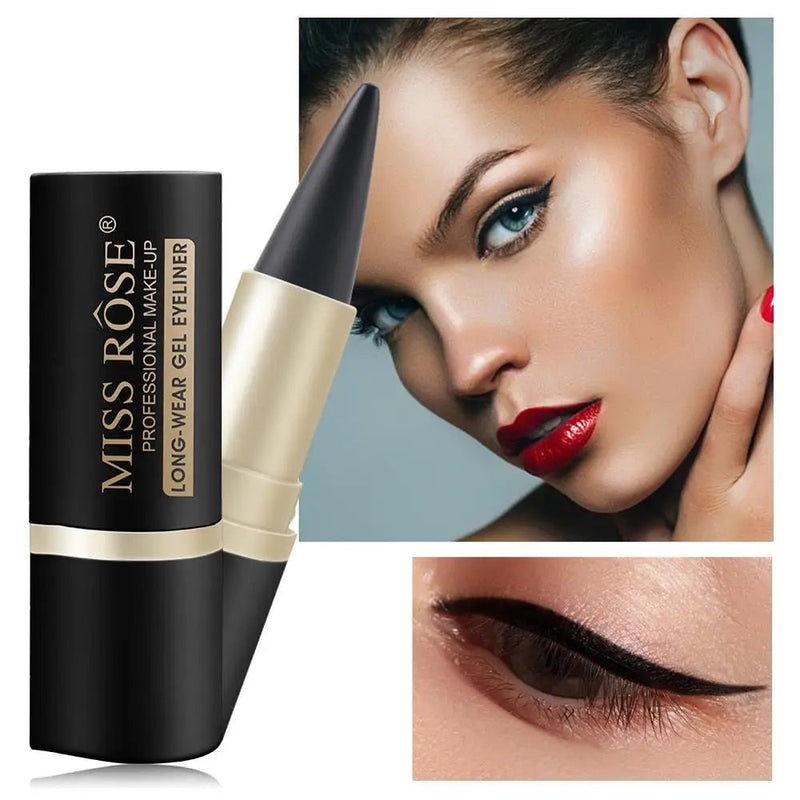 Natural Black Eyeliner & Gel Pencil-3pcs
