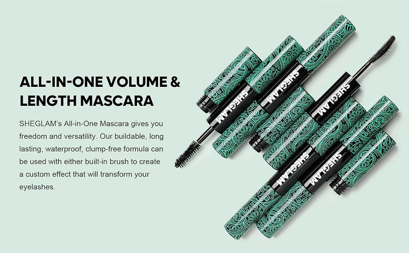 SHEGLAM 2 In1 Waterproof Mascara