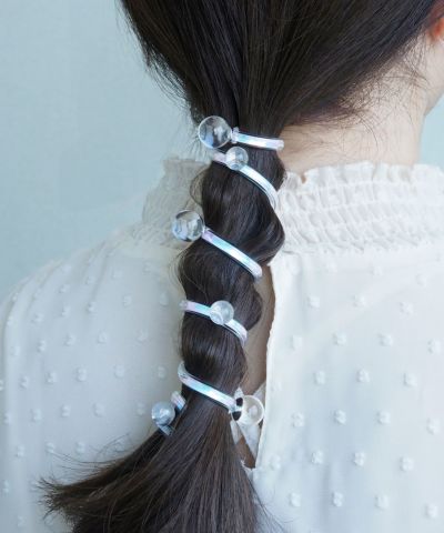 Spiral Pearl Hair Band