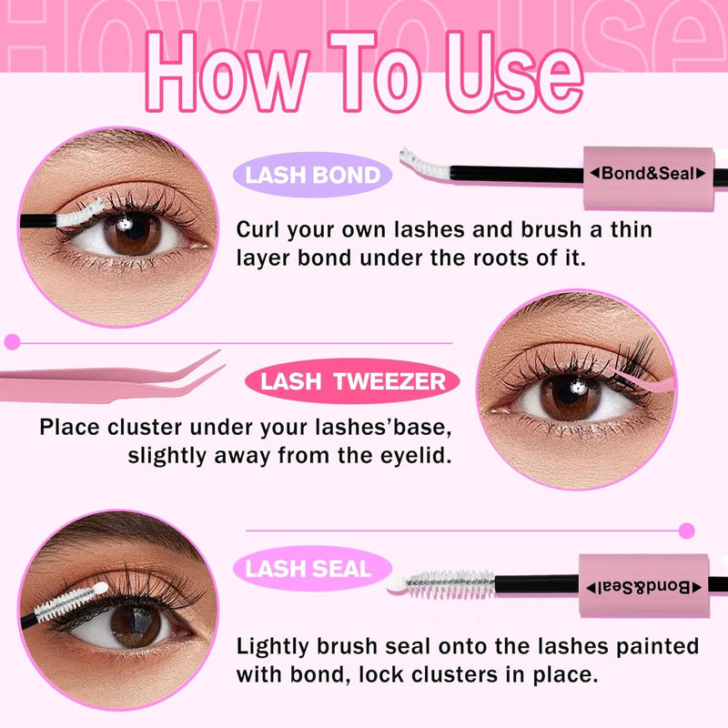 DIY 320 Piece Lash Cluster Kit