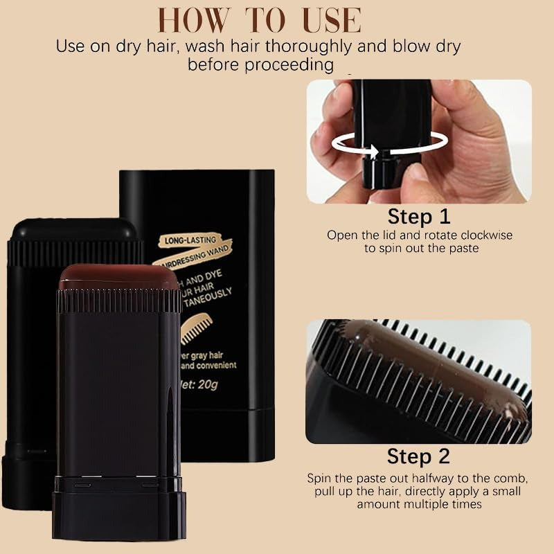 Hair Color Stick Black-1pcs