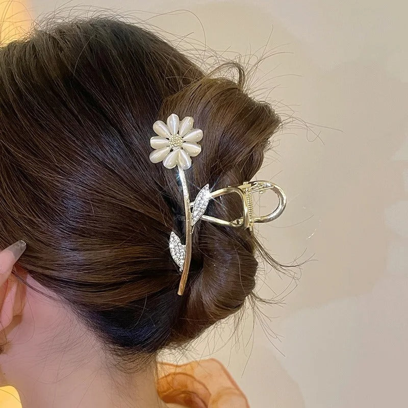 Flower Hair Claws for Women-1psc
