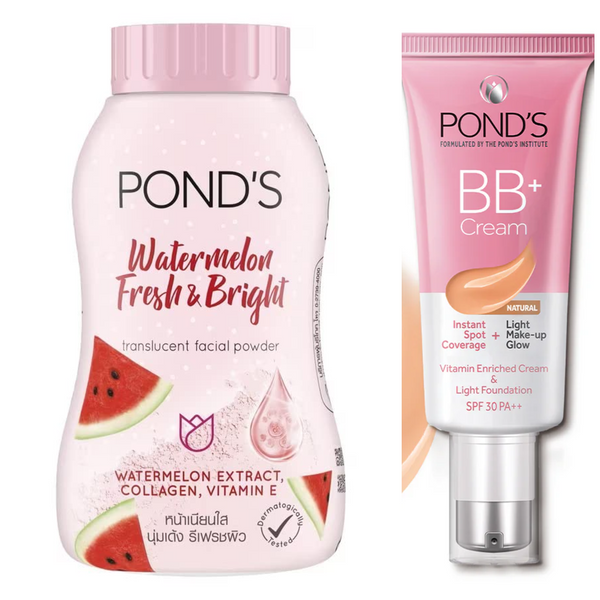 Combo-POND'S BB Cream Natural Shed+BB Powder