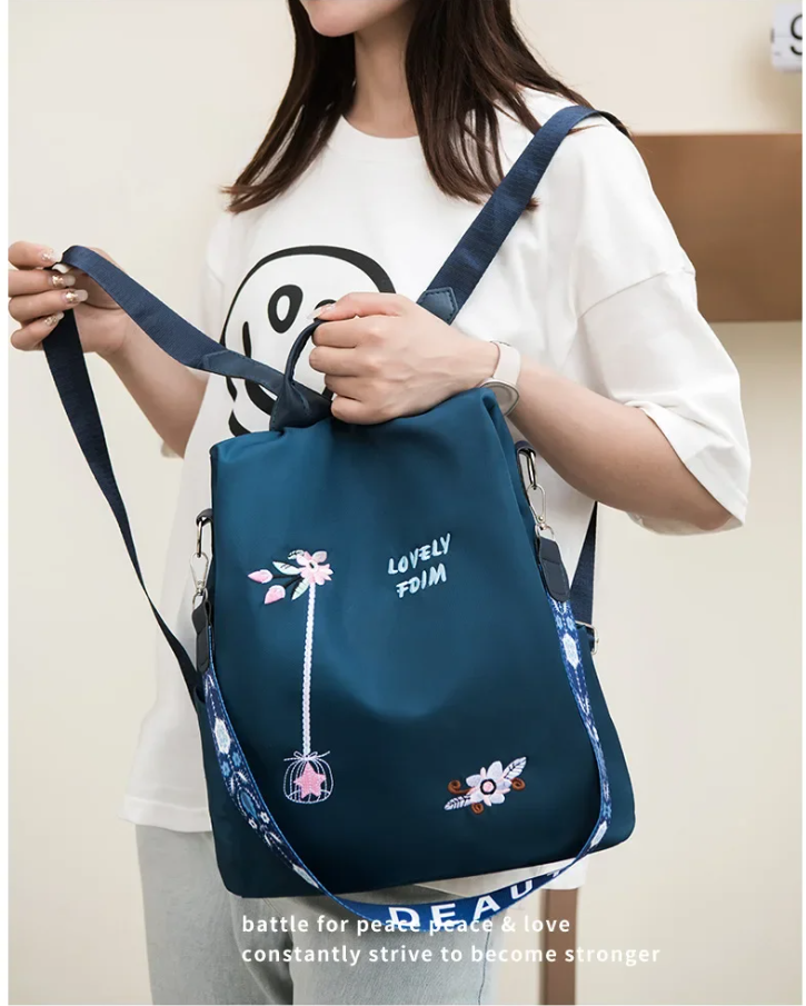 (Blue Color) Travel Rucksack Laptop Bag Rucksack